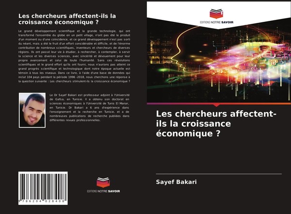 Les Chercheurs Affectent-Ils La Croissance éConomique ? Sayef Bakari Taschenbuch-image