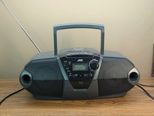 JVC CD/Cassette Tape AM/FM Portable System RC-QN1 Tested