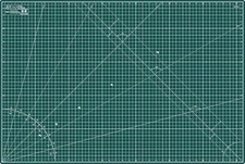 Elan Cutting Mat A1 Green 24x36 Self Healing for Crafts, Quilting, Hobby