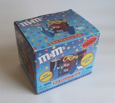 M M's "Red Character Radio" with Headphones, 1990's Radio Shack, New-Old-Stock