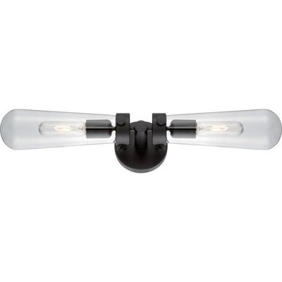 Nuvo Lighting 60/5363 Beaker 2 Light 24 inch Aged Bronze Wall Sconce Wall Light