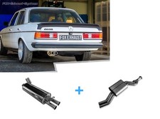  Komplettanlage Mercedes E-Klasse W123 230 E (Mod. mit Kat) 2x50mm