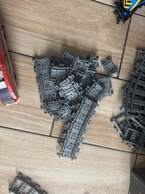 Massive Lego train lot, some complete and incomplete sets tracks and parts 
