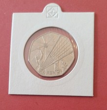 2011 Olympic Volleyball 50p Circulated Coin In Good Condition (a) - Available on eBay