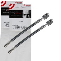 2X Brembo BremsschlÄUche Hinten AM Bremssattel AußEn Innen Beidseitig Passend