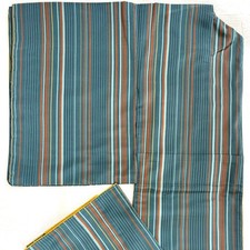 Pure Silk Striped Kimono Unused Handmade Approx 62" Length