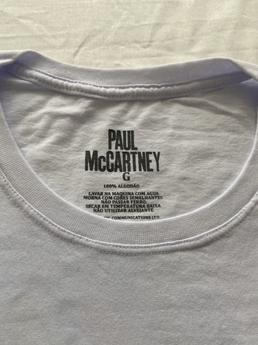 Paul McCartney Got Back Tour Tshirt Size L - Picture 3 of 5