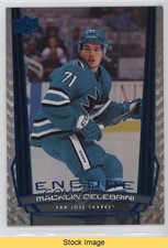 2025-26 Upper Deck Series 1 Encore Blue Macklin Celebrini #E-10 READ