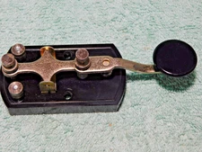MFJ-550 TELEGRAPH MORSE CODE STRAIGT KEY KEYER FOR HAM AMATEUR RADIO CW