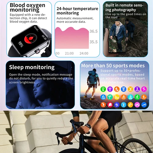 2025 Smart Watch For Men/Women, Waterproof Smartwatch Bluetooth iPhone Samsung* - Picture 4 of 11