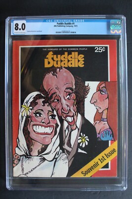 FUDDLE DUDDLE #1 1st Maggie & Pierre Elliot Trudeau in COMICS 1971 RARE ...