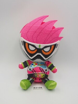 Masked Rider B3108 Kamen Ex-Aid Chibi 2016 Bandai Plush 7'' Toy Doll Japan