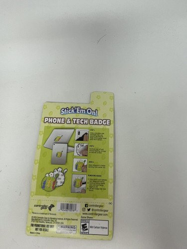 New Pikmin 3 Deluxe Phone & Tech Badge Peel And Stick Accessory Controller Gear - Picture 2 of 3