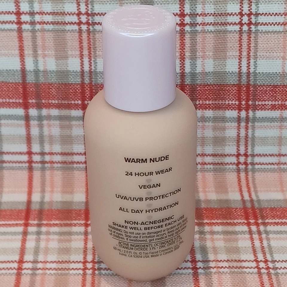 Too Faced Born This Way Healthy Glow Moisturizing Skin Tint SPF 30 Warm Nude - Image 4 of 4
