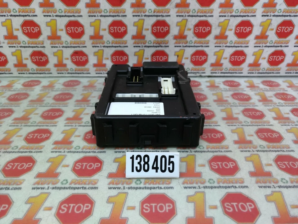 08 2008 Nissan Armada QX56 módulo de control de carrocería BCU BCM 284B1-ZQ01B OEM Foto 4 de 4