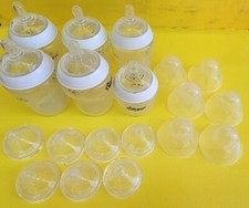 Tommee Tippee Closer to Nature Anti-Colic Clear Baby Bottles