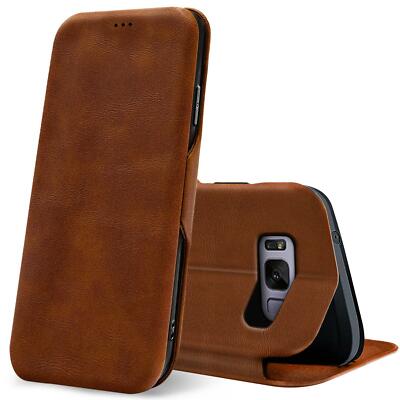 Handy Schutz Hülle Für Samsung Galaxy S8 Tasche Flip Cover Case Klapp Book Etui