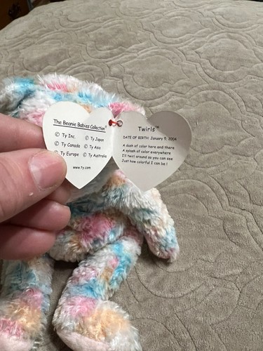 Ty Beanie Baby Twirls - Picture 2 of 2