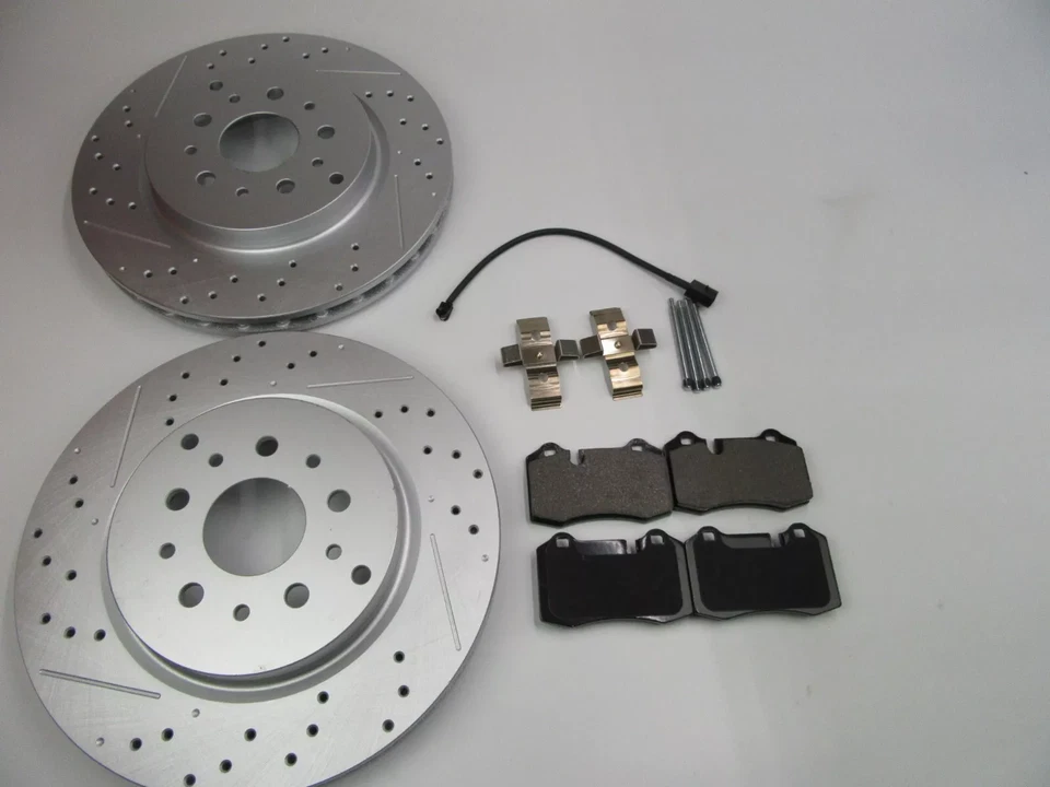 Maserati GranTurismo Gt Rear Brake Pads & Rotors - Aftermarket # 257142 ⭐ - Image 3 of 3
