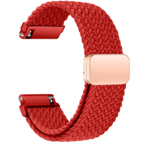 Correa de reloj de pulsera magnética de nailon trenzado de 18 mm 20 mm 22 mm correa de liberación rápida - Imagen 138 de 169