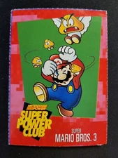 Nintendo Power Super Power Club Magazine Card  #6 Mario Bros. 3