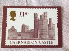 GB - PHQ CARDS - 1992 - D3 -  £1.50  - CAERNARFON CASTLE - SINGLE CARD