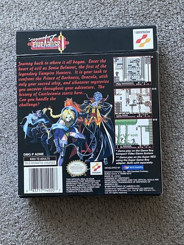 Castlevania Legends (Nintendo Game Boy, 1998) - Picture 4 of 8