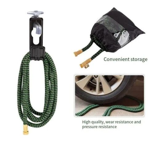 Garden Hose Heavy Duty 25-100FT Expandable Flexible Pipe Water Spray Gun UK - Picture 9 of 14