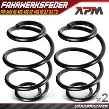 2x Federn Fahrwerksfeder Vorderachse für Audi A6 4G2 4G5 A7 4GA A5 2.7 3.0 TDI