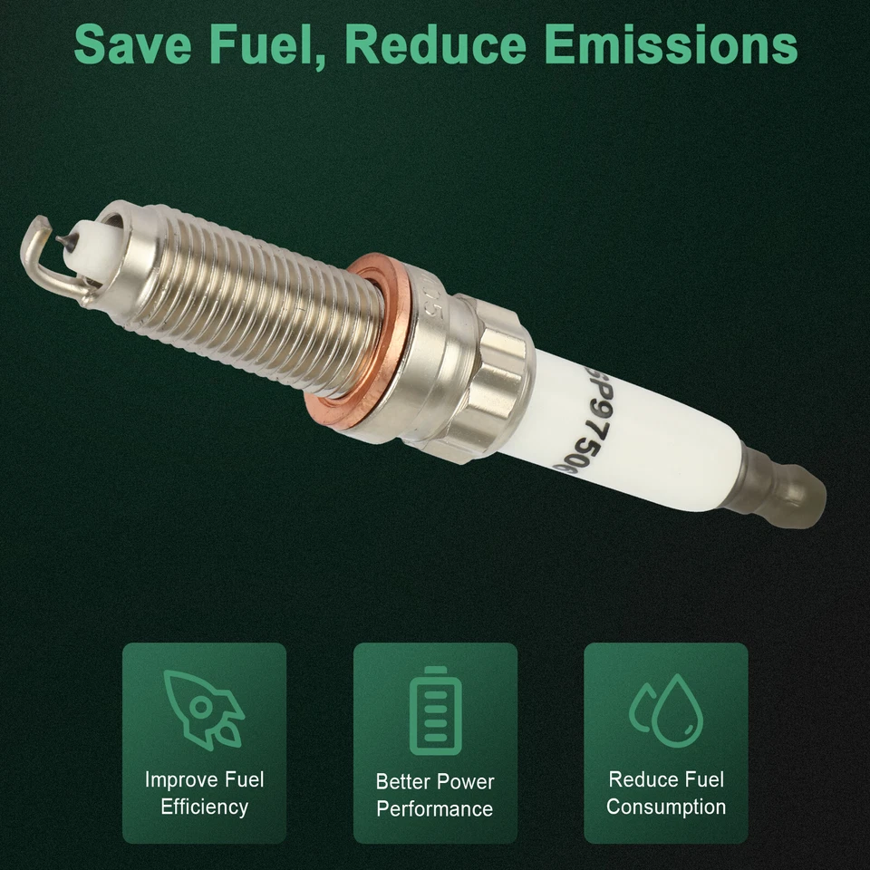 6x Iridium & Platinum Spark Plugs For 2015-2018 BMW X4 3.0L V6 - Image 4 of 4