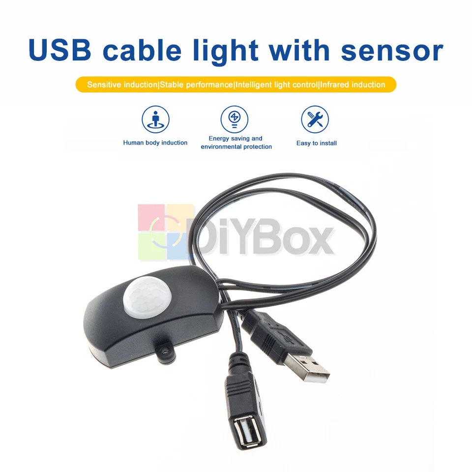 Outdoor LED Security PIR Infrared Motion Sensor Detector Switch Wall Light 120° - Image 3 of 4