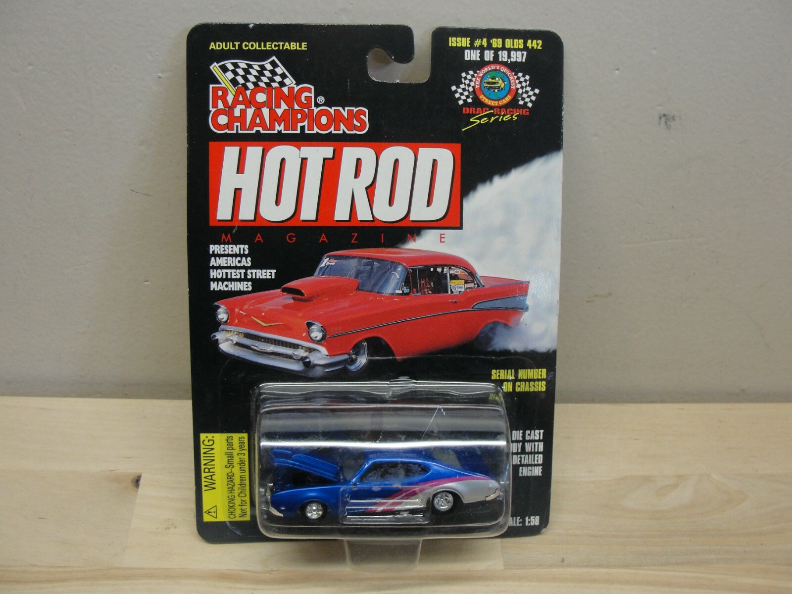 NEW RACING CHAMPIONS HOT ROD 1969 OLDS OLDSMOBILE 442 DIE-CAST 1:58 SCALE