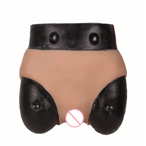 Calzoncillos vaginales falsos simulados abundantes nalgas para ocultar el pene sexo transgénero - Imagen 19 de 20