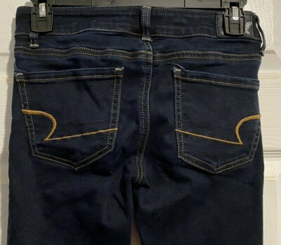 American Eagle Hi Rise Jeggings size 0 Super Stretch pants skinny jeans