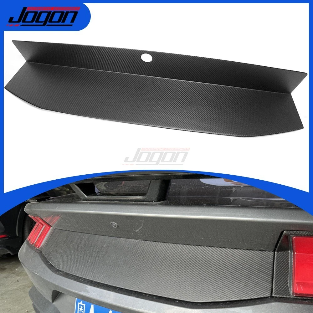 Matte Carbon Rear Trunk Deck Lid Panel For Ford S650 Mustang GT