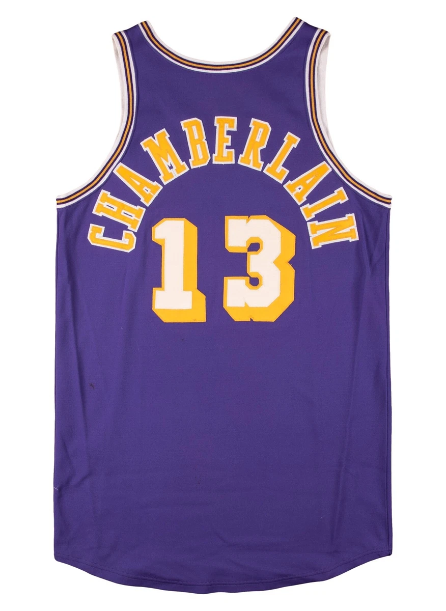 Wilt chamberlain hotsell autographed jersey