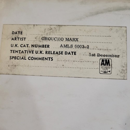 Groucho Marx - An Evening With Groucho Double Vinyl LP - RARE UK TEST PRESSING! - Picture 4 of 6