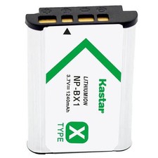 Kastar BX1 Battery for Sony HDR-CX240 MV1 PJ275, DSC-H400 HX50V HX300 HX400