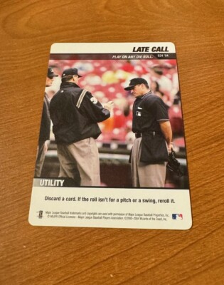LATE CALL 2004 MLB Showdown Trading Deadline Strategy #S24