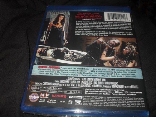 Blood from the Mummy's Tomb (1972) Hammer Shout Scream Factory OOP NEW Blu-ray - Picture 2 of 2