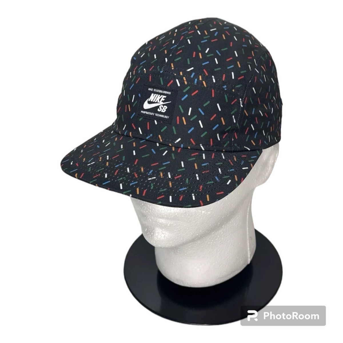Nike SB Panel Hat Cap Strap Back Multicolor One Size Unisex