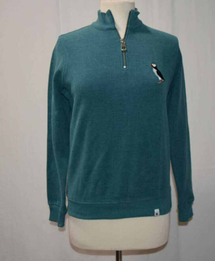 wwf market quarter zipper sweatshirt super soft fabric, embroidered