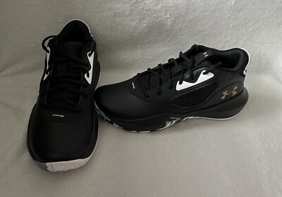 Under Armour Shoes Men s Sz 10 Black Lockdown 6 Basketball Sneakers *Open Box