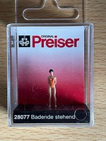 Preiser 28077 Badende Stehend , Ho 1:87 , Neu & Ovp