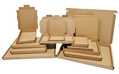WEISSE ODER BRAUNE VERSANDKARTONS POSTVERSAND GESCHENK PAKET KLEINES PAKET