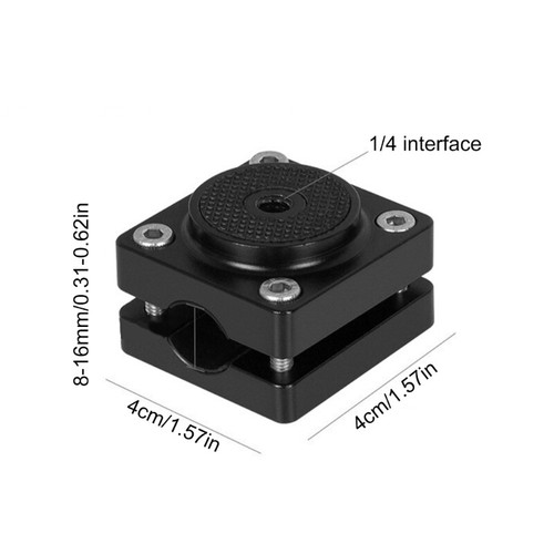Car BackSeat Head Rest Action Cameras Clip Holder for Motorcyclye - Afbeelding 8 van 8