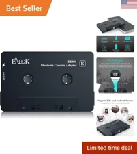 Bluetooth Cassette Receiver Tape Aux Adapter Player - Bluetooth 5.0 - Easy to...