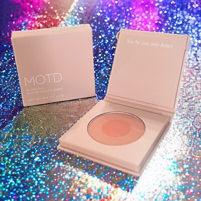 MOTD Blush Duo in Pink Lace 0.17 oz Brand New In Box