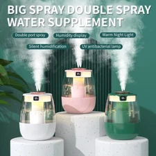 1.5L Quiet Ultrasonic Humidifier 2-in-1 Diffuser Cool Mist Maker Whole House