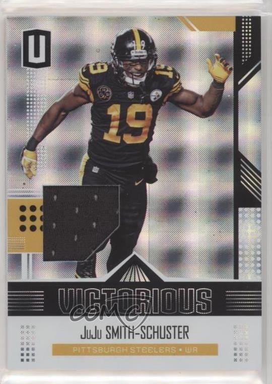 2018 Panini Unparalleled Victorious Memorabilia JuJu Smith-Schuster #VT-JS b2v